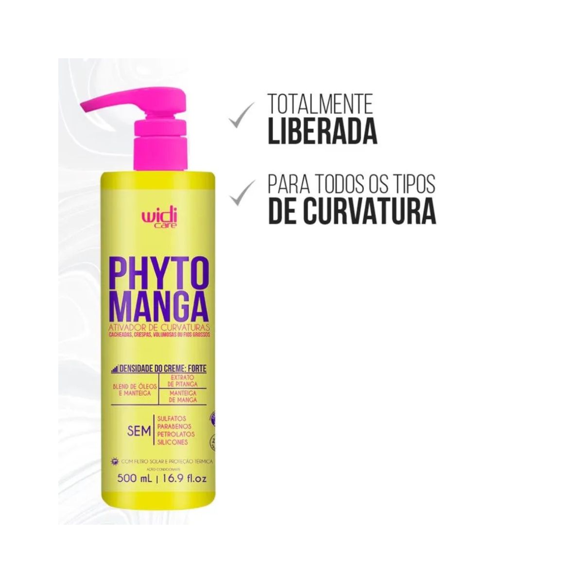 ATIVADOR DE CURVATURAS EFEITO LEVE PHYTOMANGA WIDI CARE