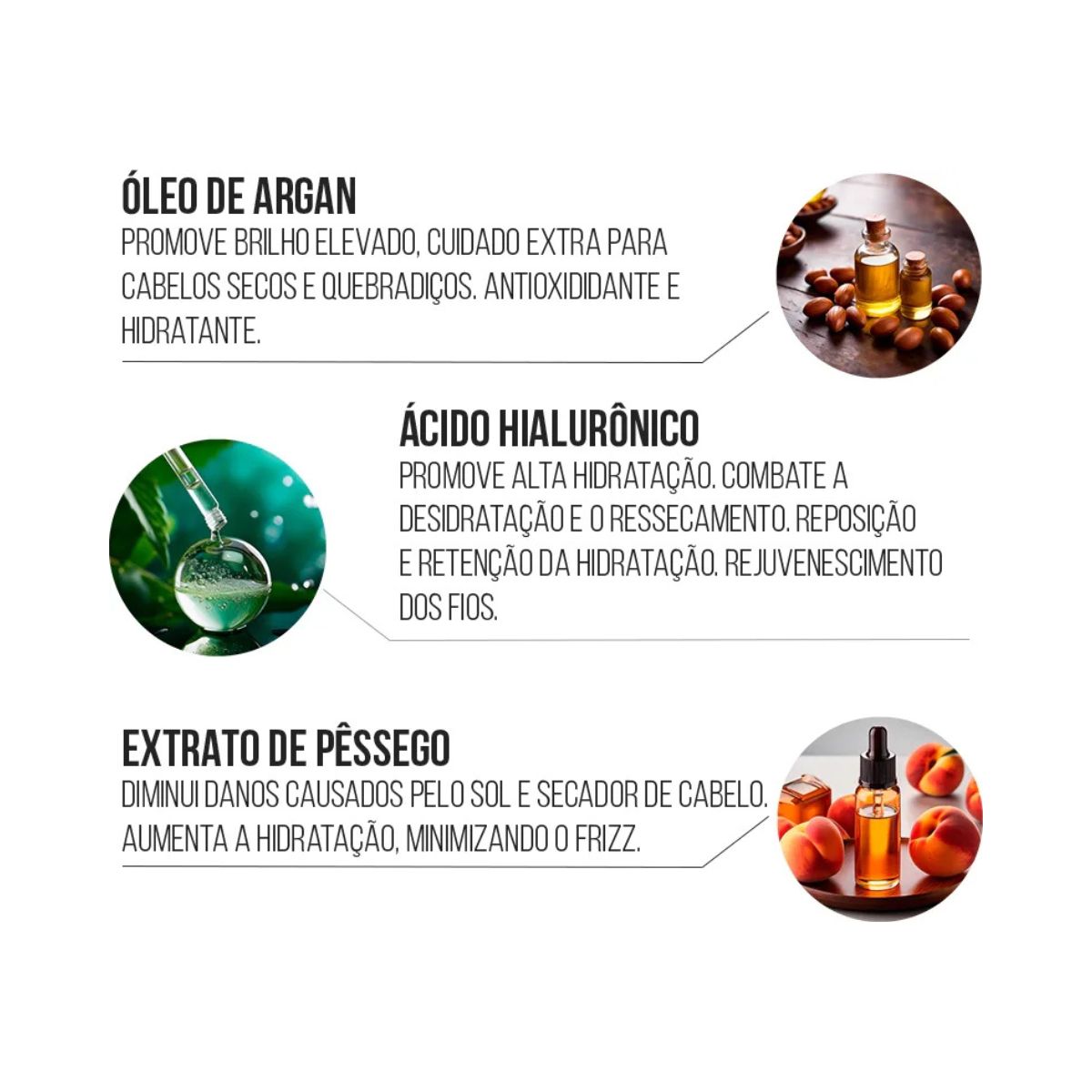MASCARA ARGAN OIL SUPER HIDRATANTE AÇÃO CONDICIONANTE