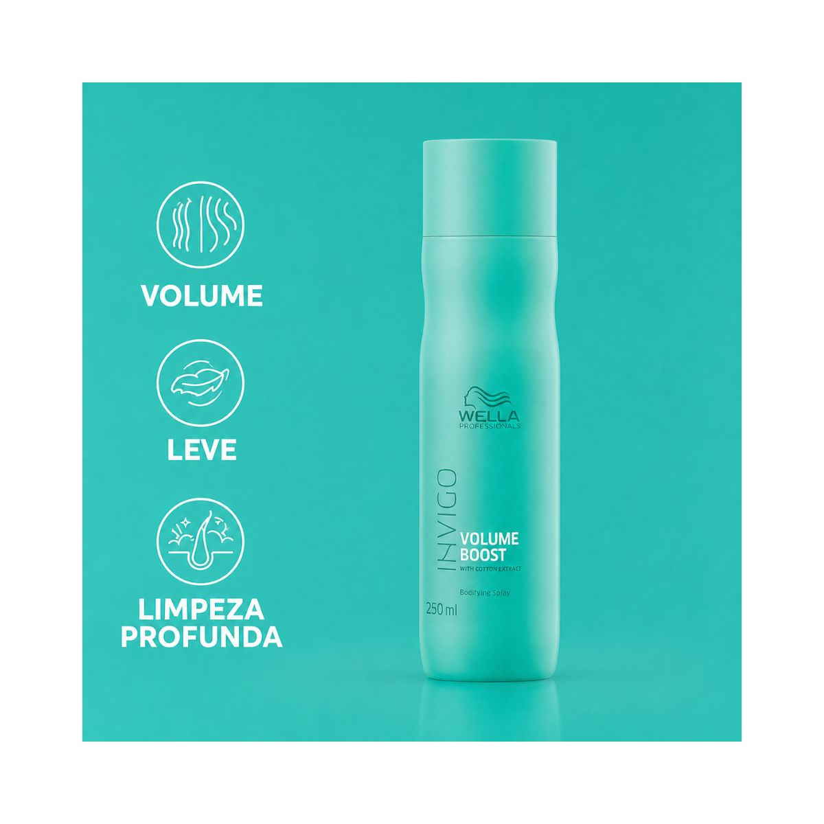 SHAMPOO BOOST VOLUME WELLA PROFISSIONALS 250ML