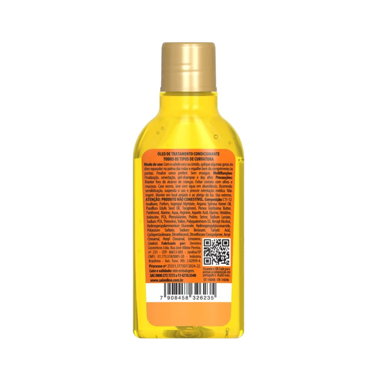 CACHOS DOS SONHOS OLEO CONDICIONADOR MARACUJA MULTY MILAGRES SALON LINE 50ML