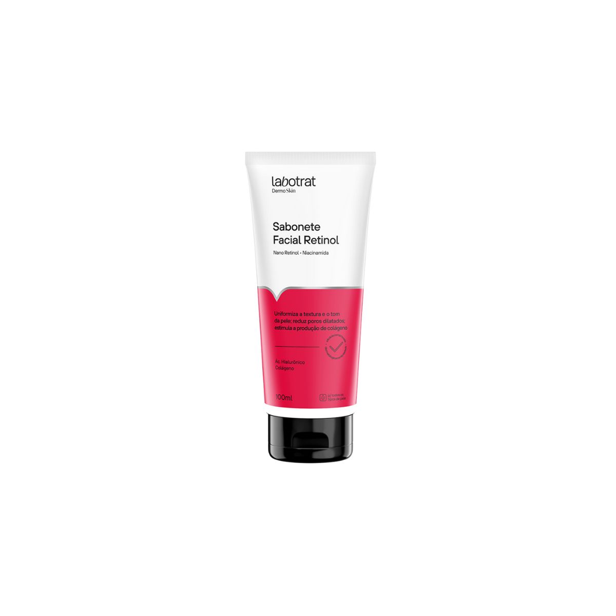 SABONETE FACIAL RETINOL DERMO SKIN LABOTRAT 100ML