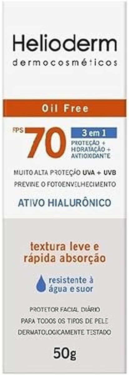 PROTETOR HELIODERM FACIAL FPS70