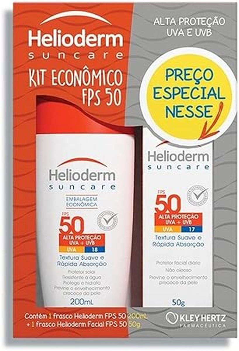 KIT HELIODERM PROT FPS50+FACIAL FPS50
