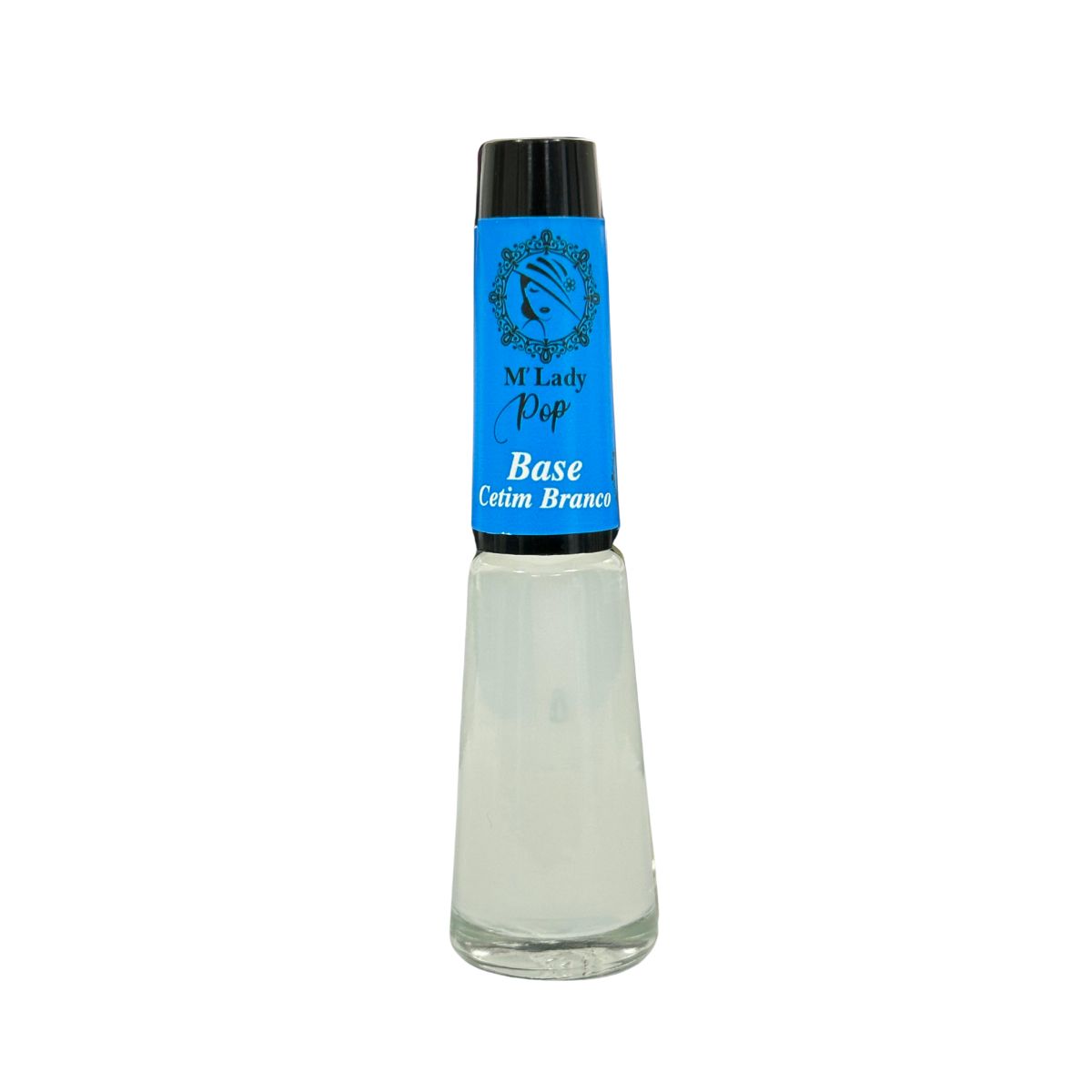 ESMALTE POP BASE CETIM BRANCO M'LADY