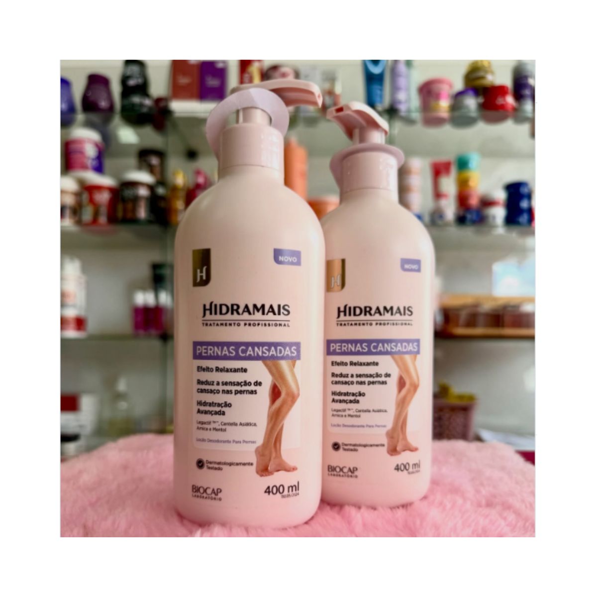 LOÇÃO PERNAS CANSADAS HIDRAMAIS 400ML