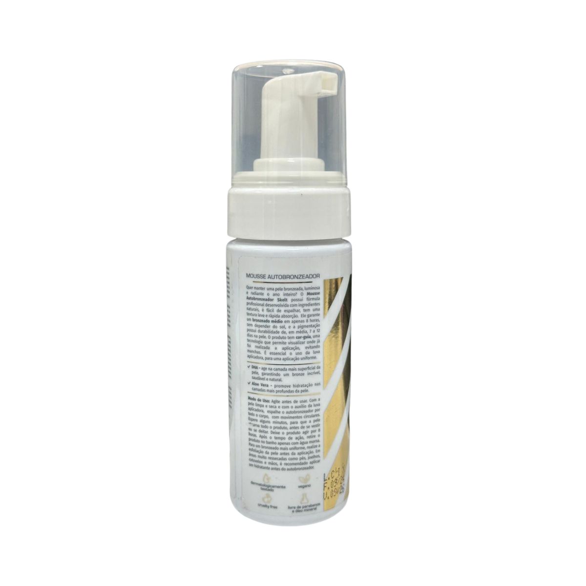 AUTOBRONZEADOR EM MOUSSE RED CARPET GLOW SKELT 140ML