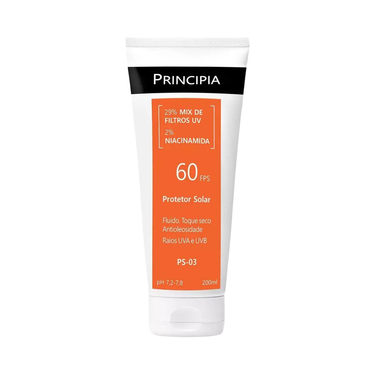 PROTETOR SOLAR CORPORAL FLUIDO FPS60 PS-03 200ML