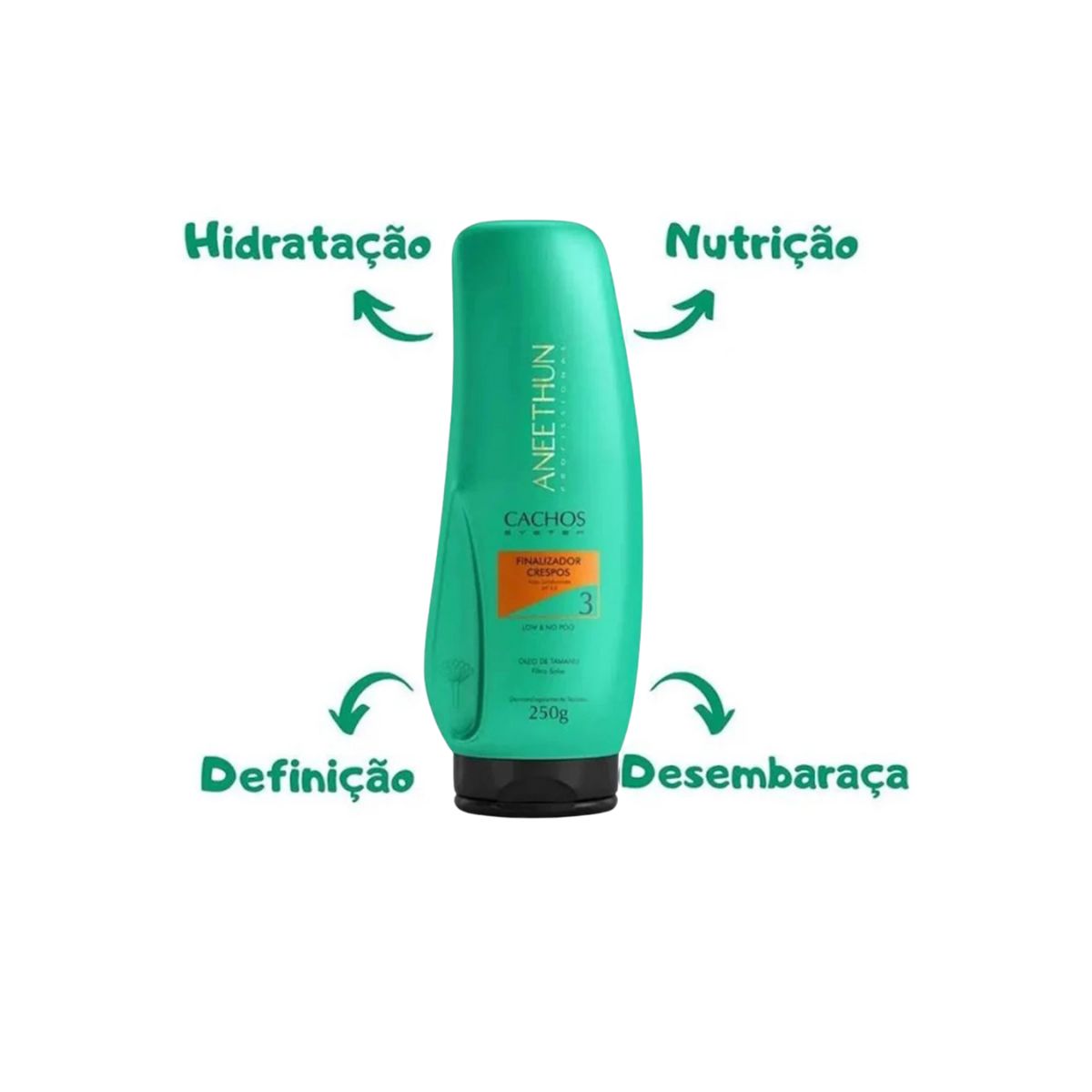 FINALIZADOR CABELOS CRESPOS ANEETHUN 250G