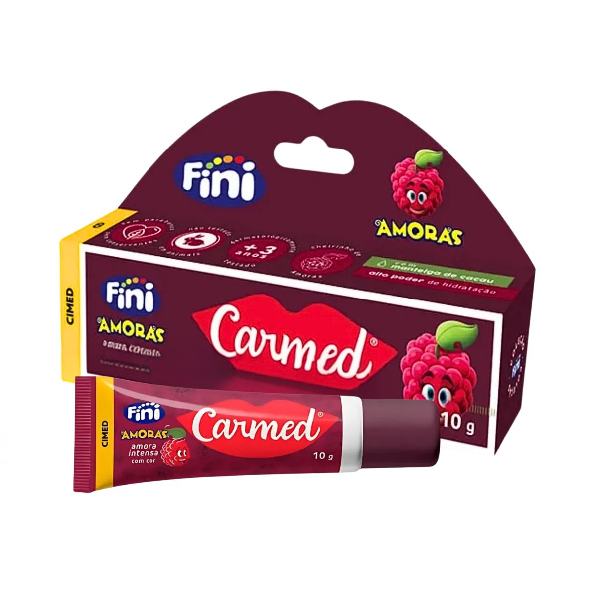 HIDRATANTE LABIAL AMORA INTENSA CARMED 10G