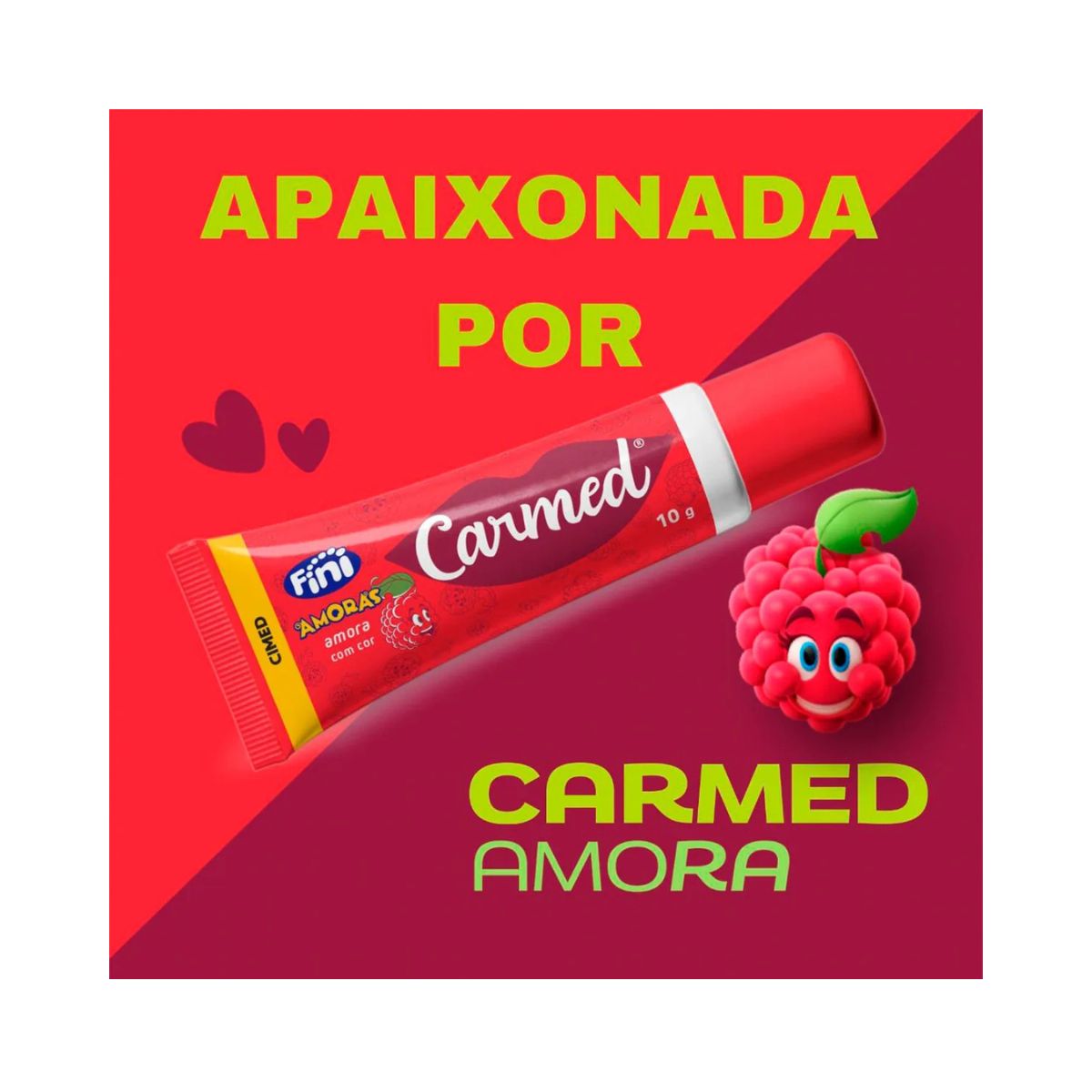HIDRATANTE LABIAL CARMED AMORA 10G
