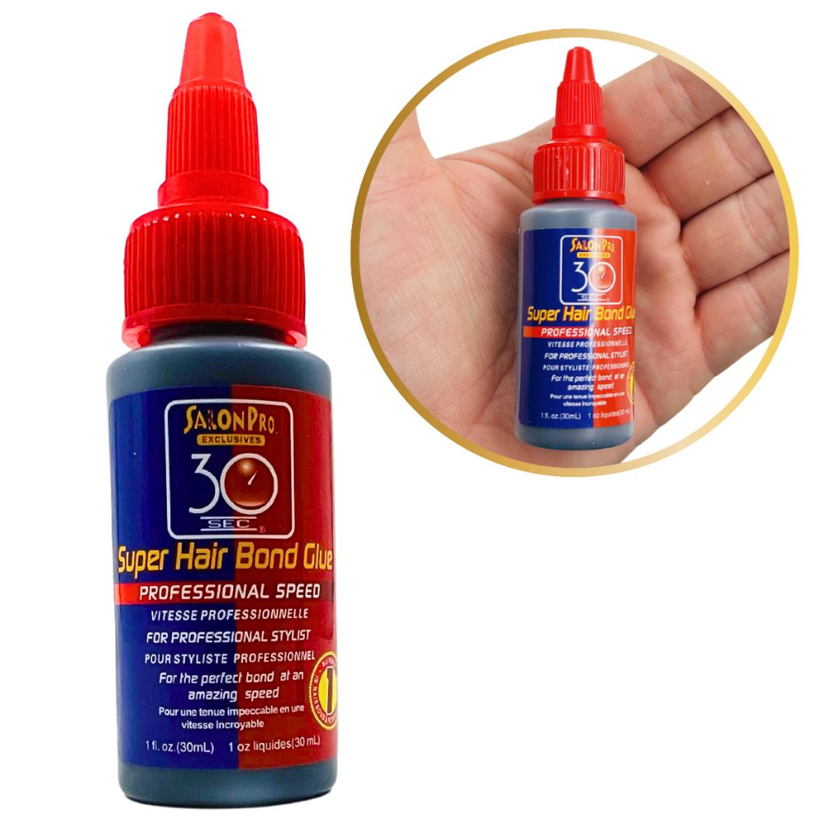 COLA SUPER HAIR BLOND GLUE PROFESSIONAL 30ML