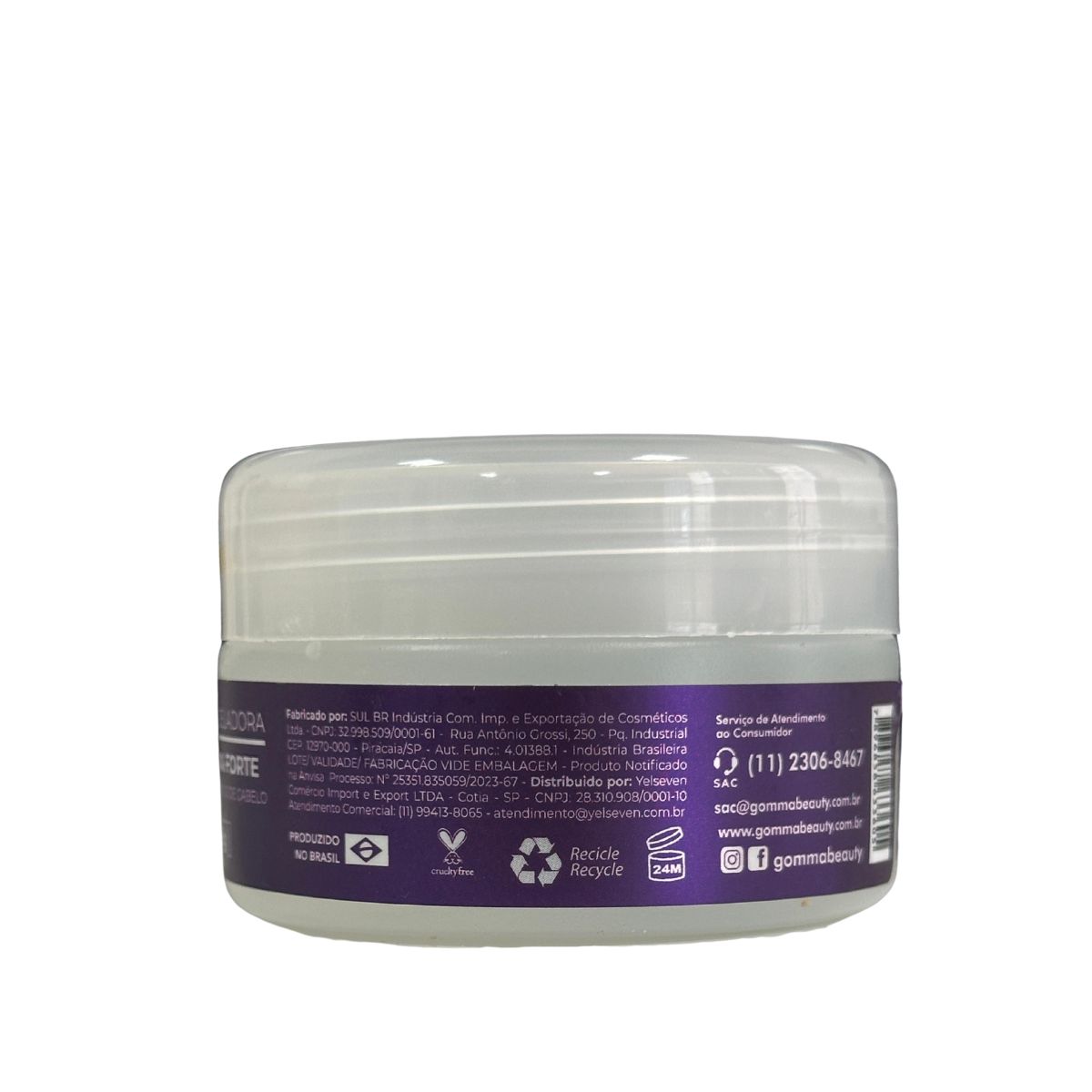 PASTA MODELADORA UVA TRANSPARENTE GOMMA YELSEW 70G