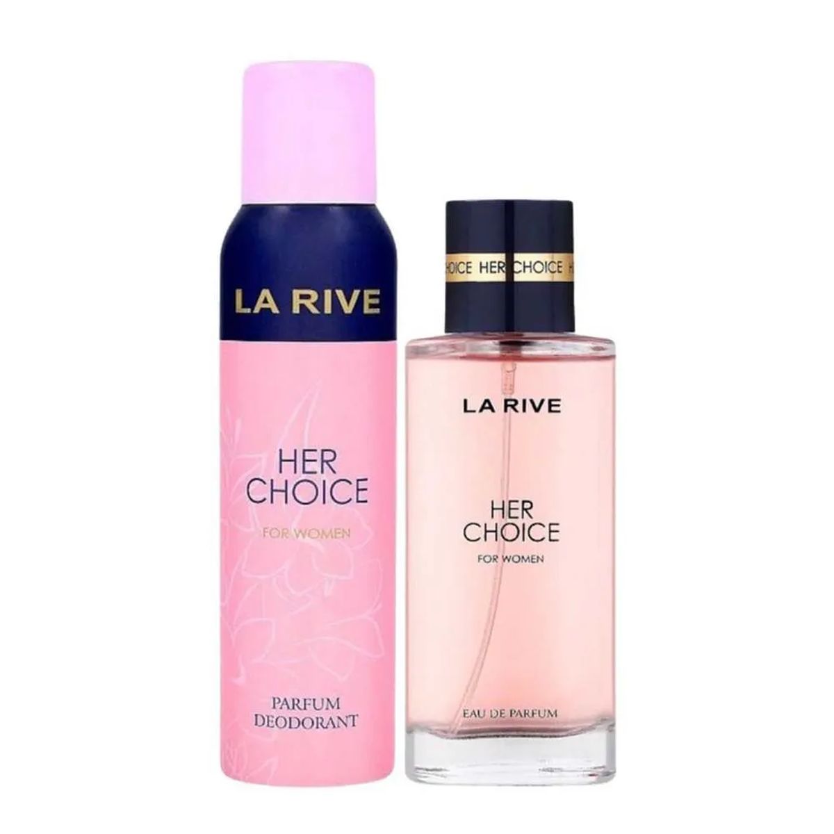KIT LA RIVE HER CHOICE FEMININO EDT 100 ML + DESODORANTE 150ML
