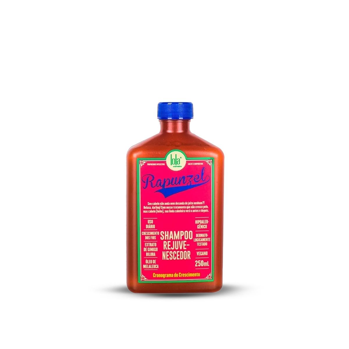 KIT LOLA COSMETICS RAPUNZEL TÔNICO CAPILAR E SHAMPOO