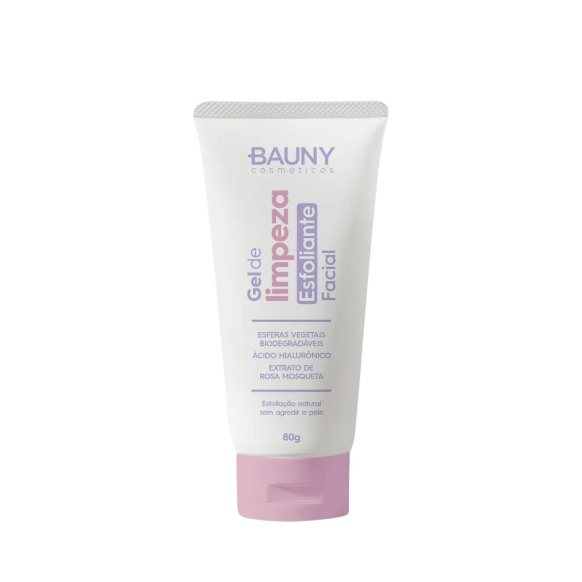 GEL ESFOLIANTE FACIAL ROSA MOSQUETA BAUNY 80G