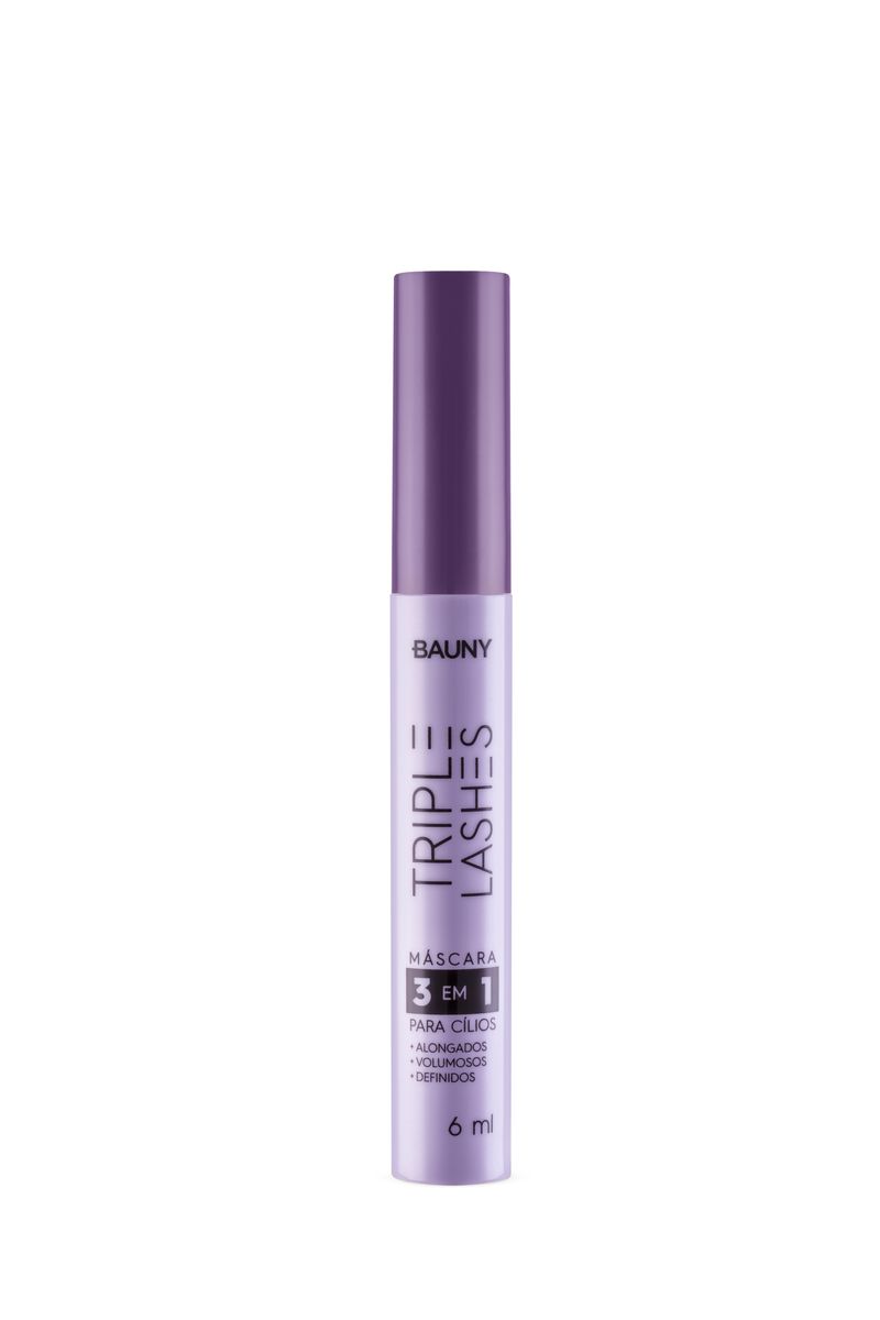 MÁSCARA CILIOS TRIPLE LASHES BAUNY 6ML