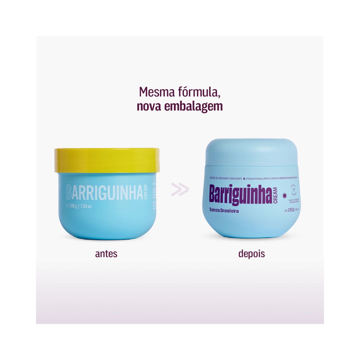 CREME CORPORAL BARRIGUINHA CREAM BELEZA BRASILEIRA 200G