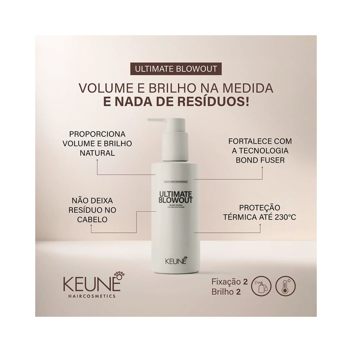 PROTETOR TÉRMICO ULTIMATE BLOWOUT KEUNE 200ML