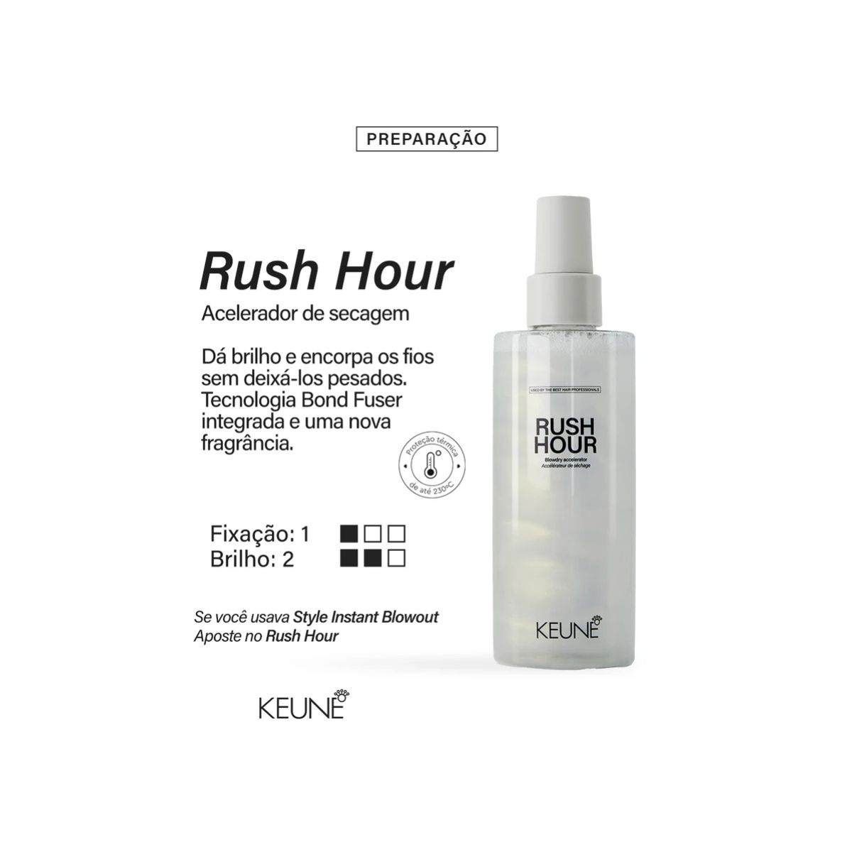 SPRAY RUSH HOUR KEUNE 200ML