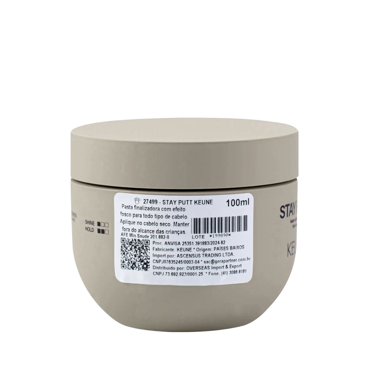 POMADA MODELADORA STAY PUTT KEUNE 125ML