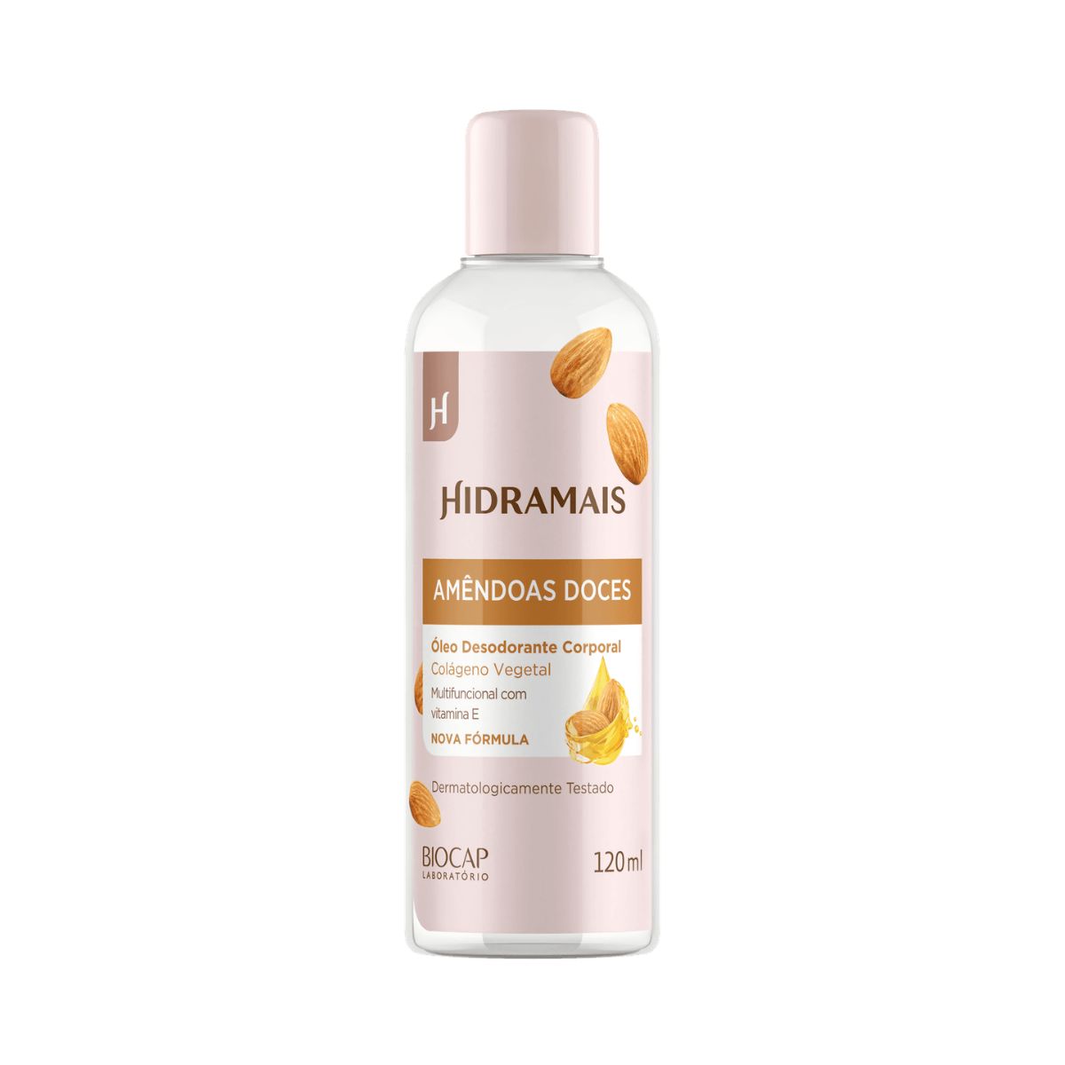 ÓLEO DESODORANTE AMENDOAS E COLAGENO HIDRAMAIS 120ML