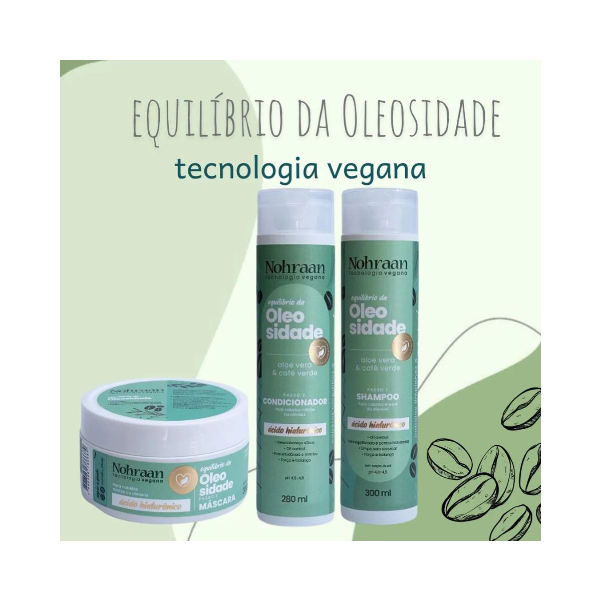 CONDICIONADOR EQUILÍBRIO DA OLEOSIDADE NOHRAAN 280ML