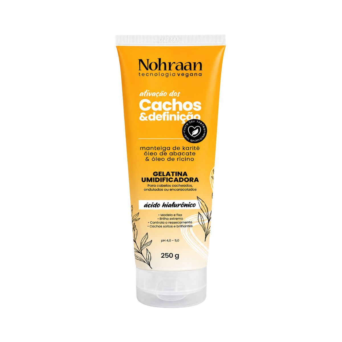 GELATINA UMIDIFICADORA CACHOS NOHRAAN 250G