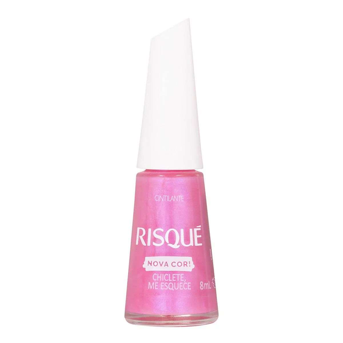 ESMALTE CINTILANTE CHICLETE, ME ESQUECE RISQUE 8ML