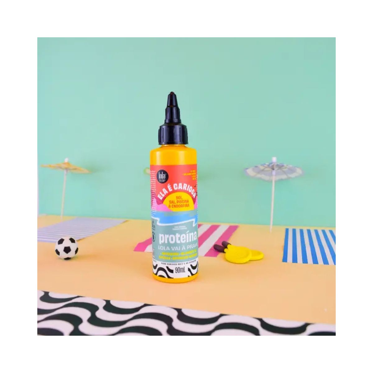 PROTEÍNA ELA É CARIOCA 3 EM 1 LOLA COSMETICS 90ML