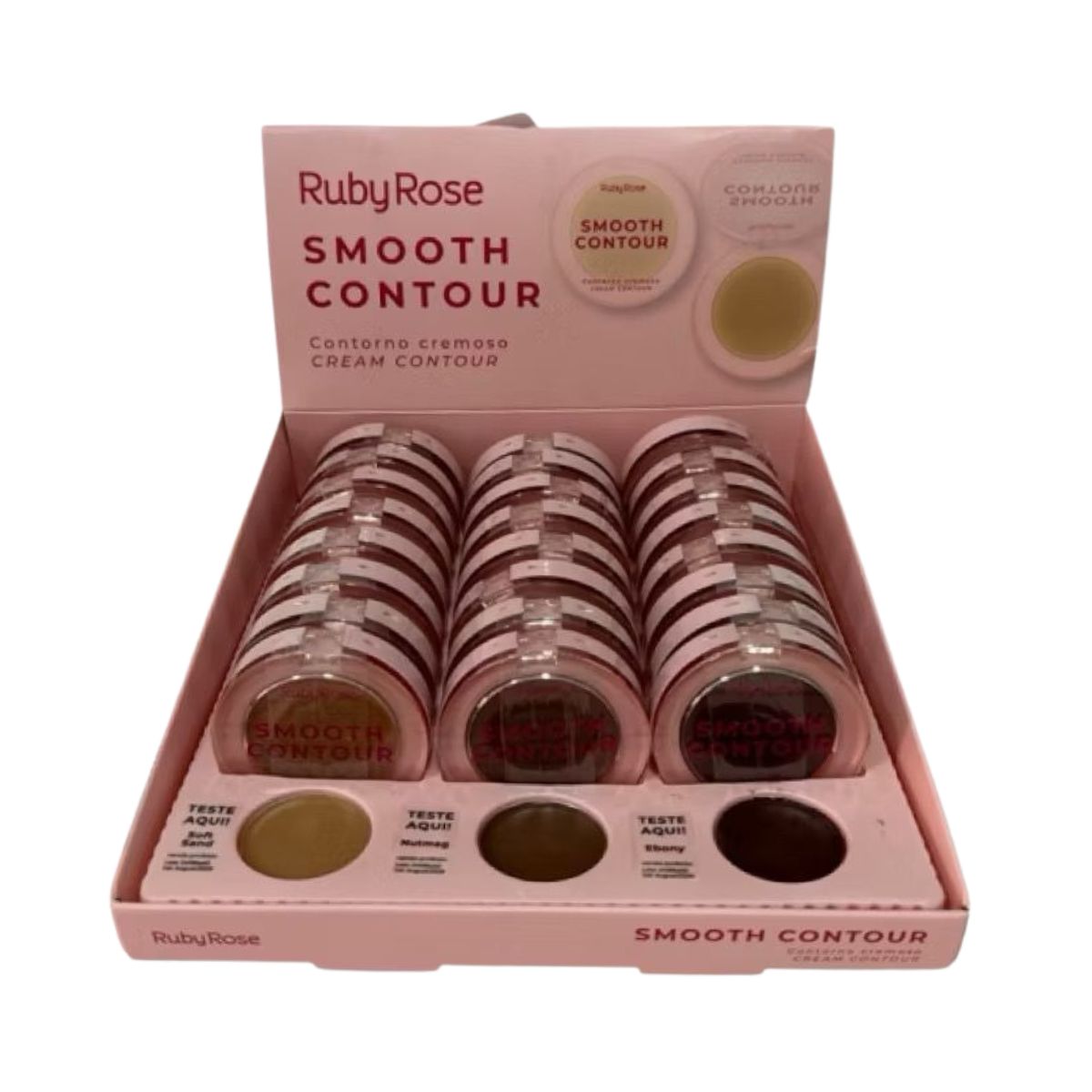 CONTORNO FACIAL CREMOSO NUTMEG RUBY ROSE HBM2012