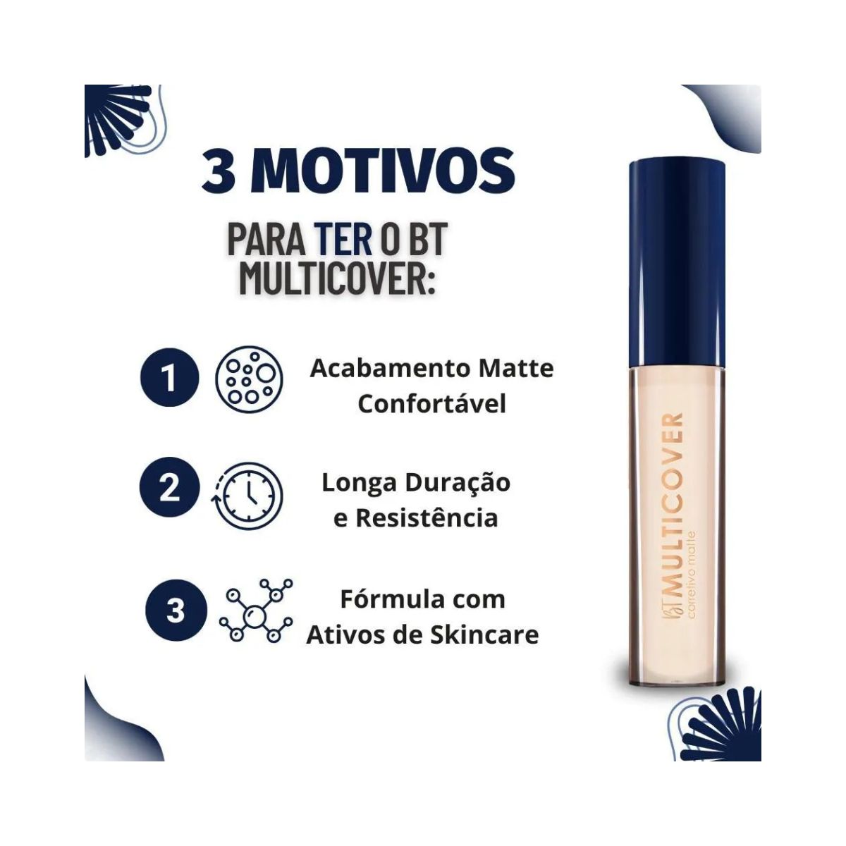 CORRETIVO LÍQUIDO MULTICOVER MATTE L10 BRUNA TAVARES 8G