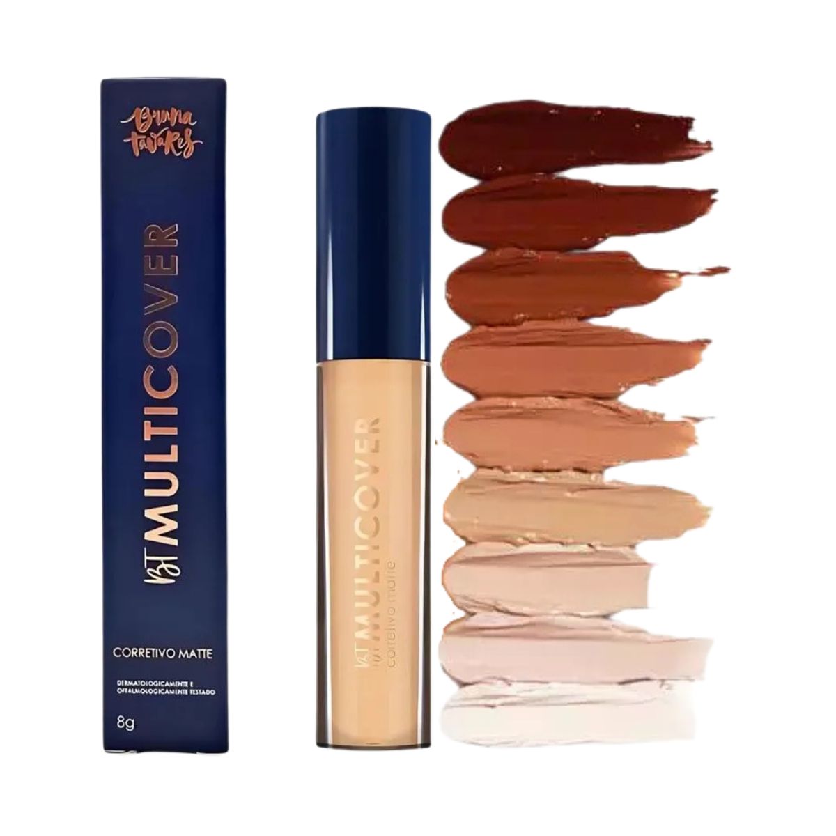 CORRETIVO LÍQUIDO MULTICOVER MATTE L20 BRUNA TAVARES 8G