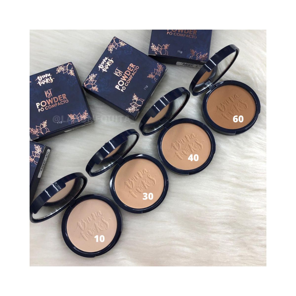 PÓ FACIAL COMPACTO POWDER 10 BRUNA TAVARES 11G