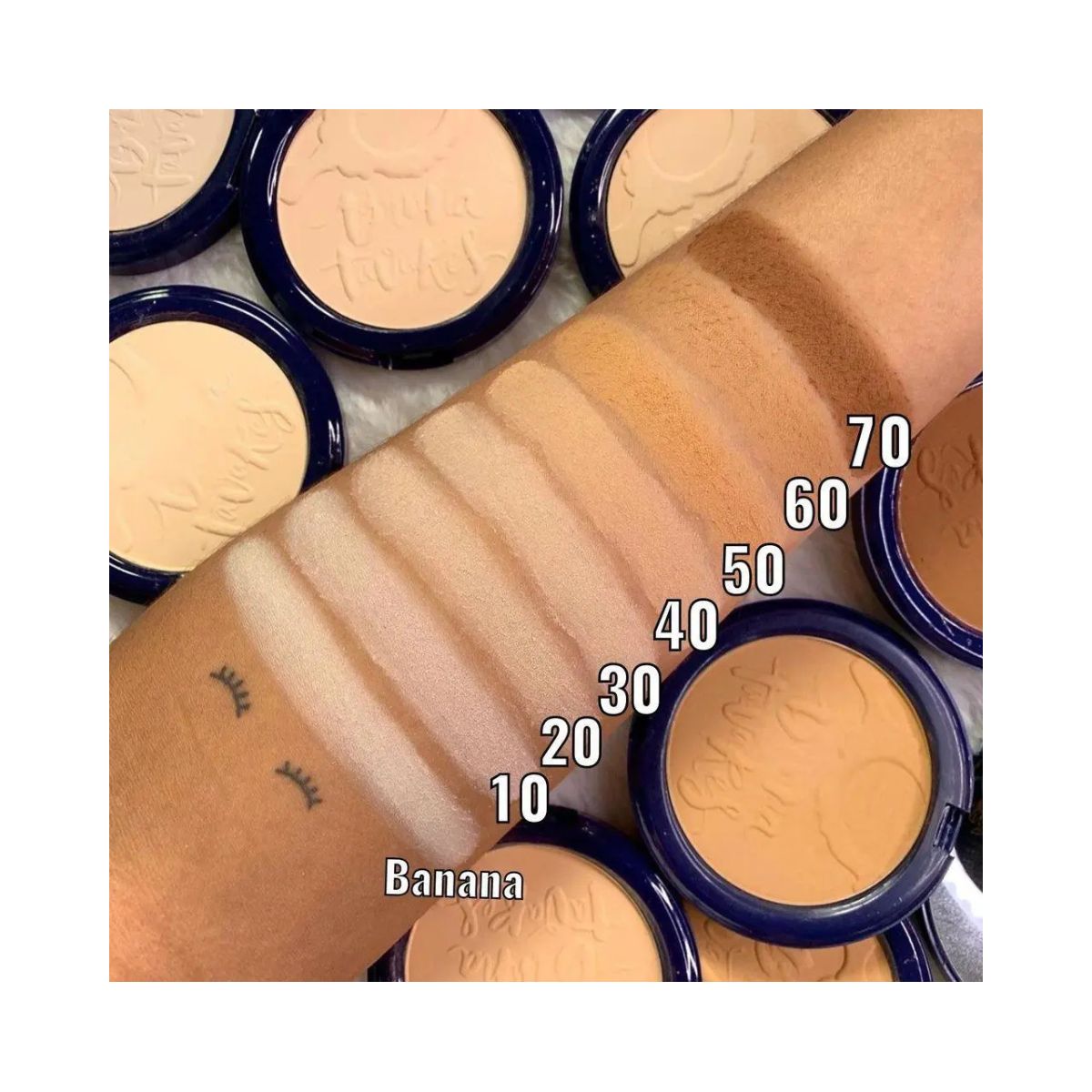 PÓ FACIAL COMPACTO POWDER 10 BRUNA TAVARES 11G