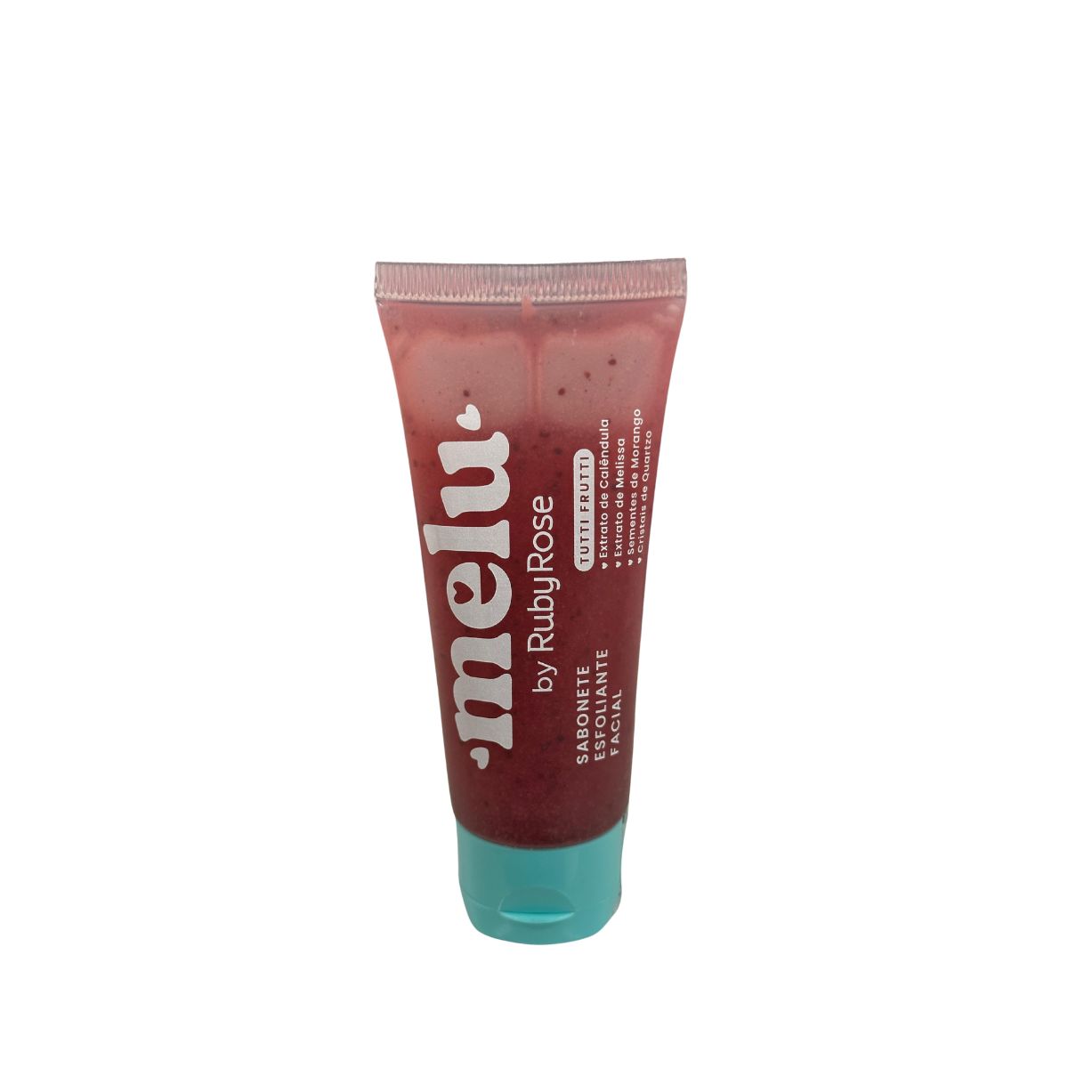 SABONETE ESFOLIANTE FACIAL TUTTI FRUTTI MELU RUBYROSE