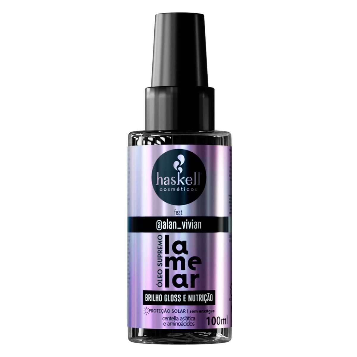 ÓLEO SUPREMO BRILHO GLOSS E NUTRIÇÃO LAMELAR HASKELL 100ML