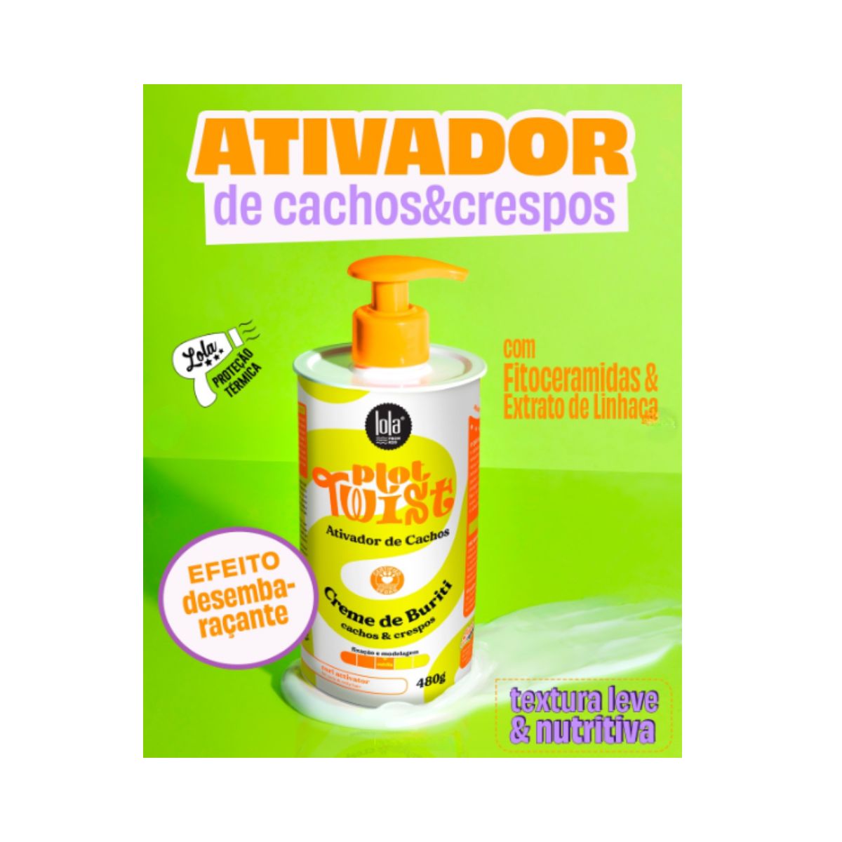 SHAMPOO SEM ENXÁGUE PLOT TWIST LOLA COSMETICS 200ML