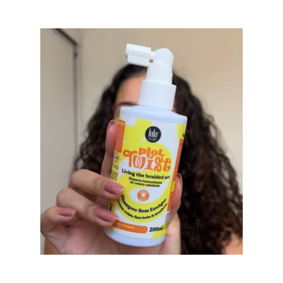 SHAMPOO SEM ENXÁGUE PLOT TWIST LOLA COSMETICS 200ML