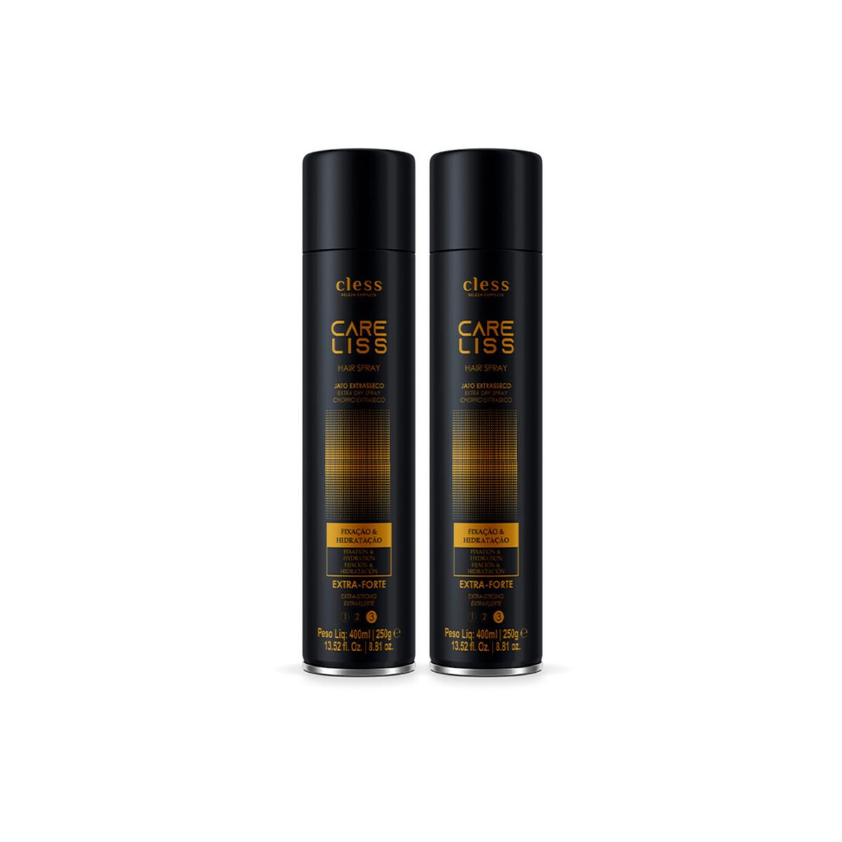 KIT C/2 SPRAY CARE LISS EXT FORTE 400ML