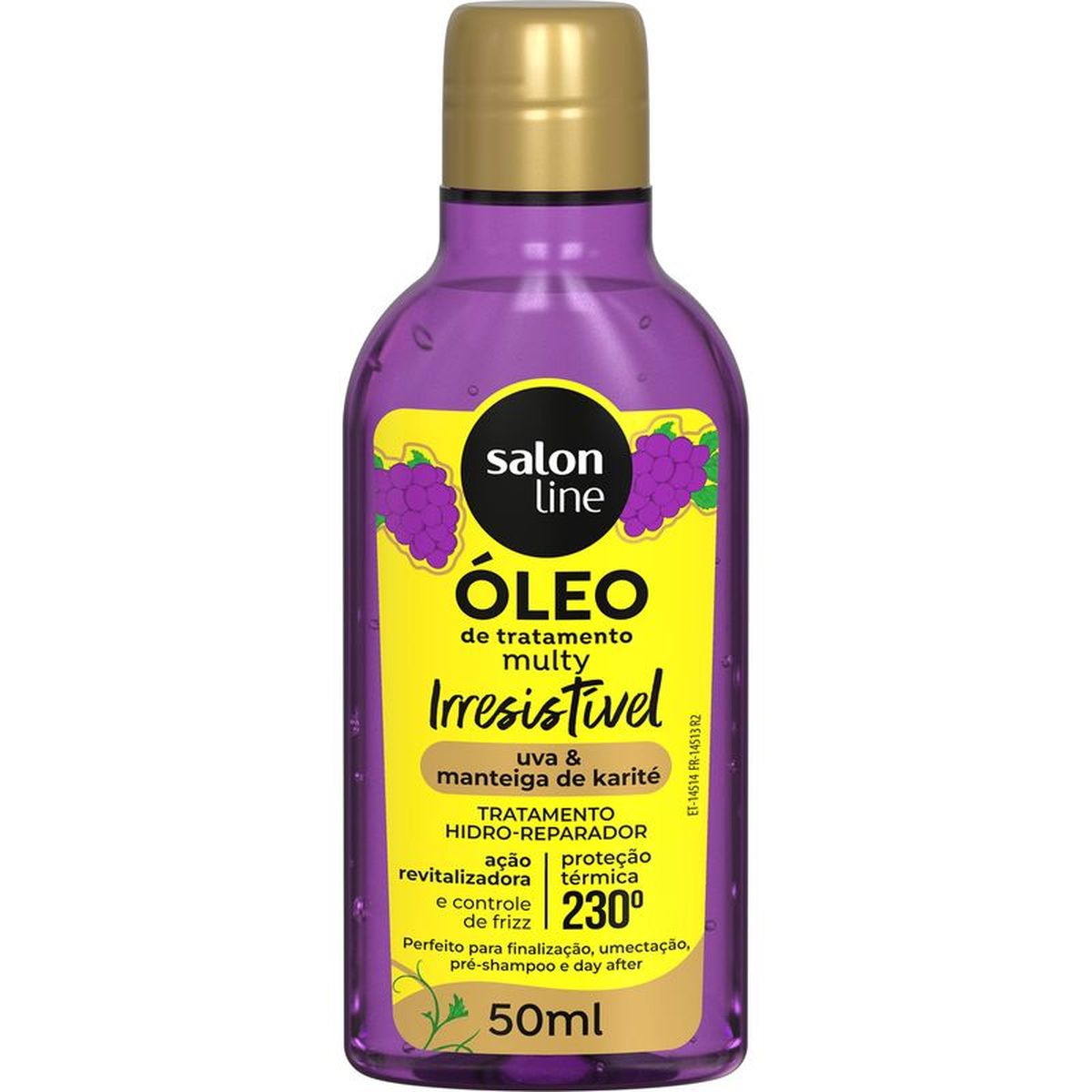 OLEO CONDICIONADOR CACHOS DOS SONHOS UVA MULTY IRRESTIVEL SALON LINE 50ML