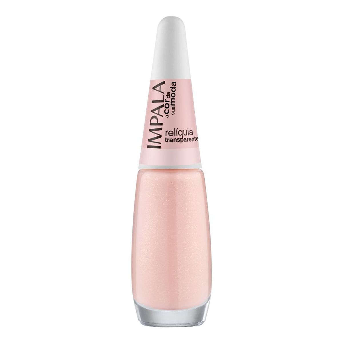 ESMALTE TRANSPARENTE A COR DA MODA RELIQUIA IMPALA 7,5ML