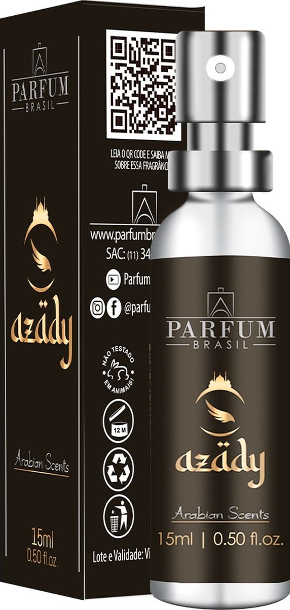 PERFUME MASCULINO AZADY PARFUM BRASIL 15ML