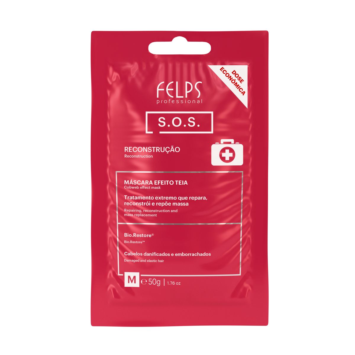 MÁSCARA SACHÊ S.O.S RECONSTRUÇÃO FELPS 50G