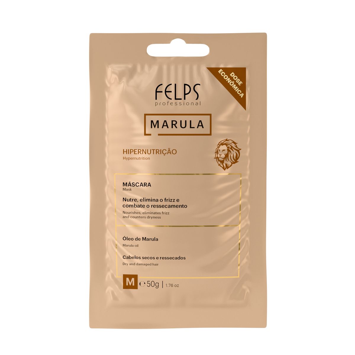 MÁSCARA SACHÊ MARULA HIPERNUTRIÇÃO FELPS 50G