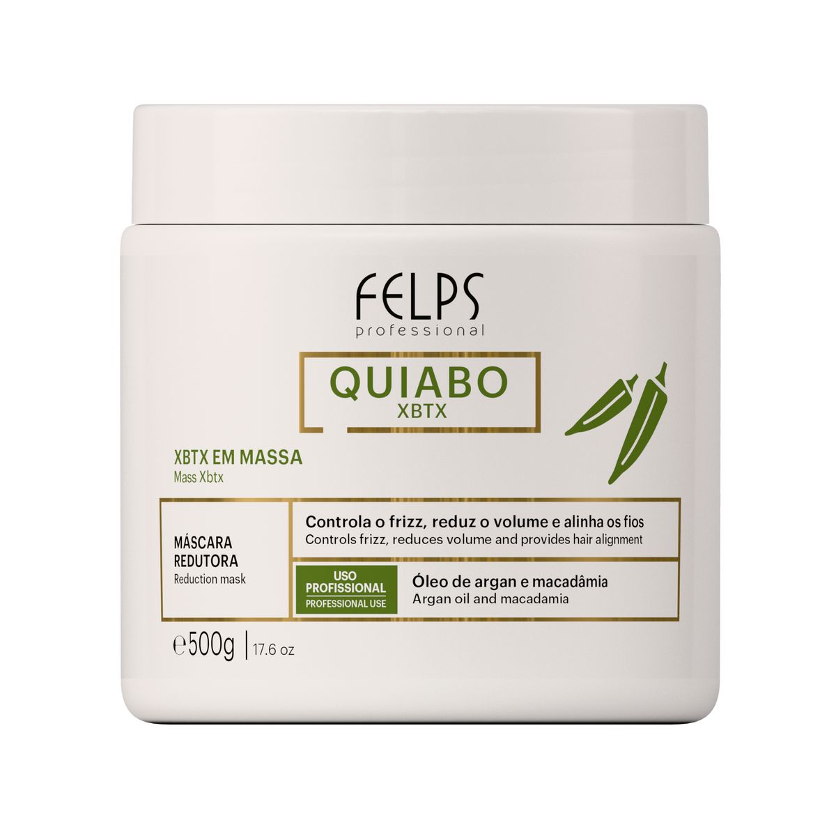 FELPS OKRA XBTX MASSA 500G