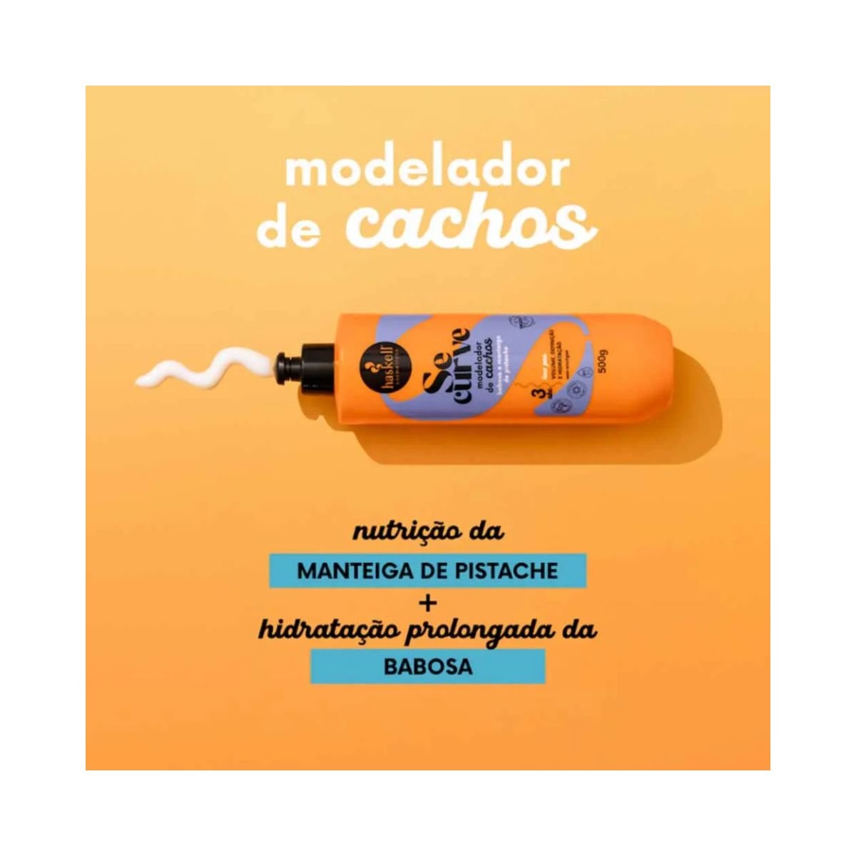 MODELADOR DE CACHOS SE CURVE HASKELL 500ML