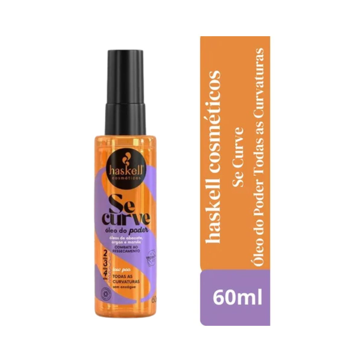 ÓLEO DO PODER SE CURVE HASKELL 60ML