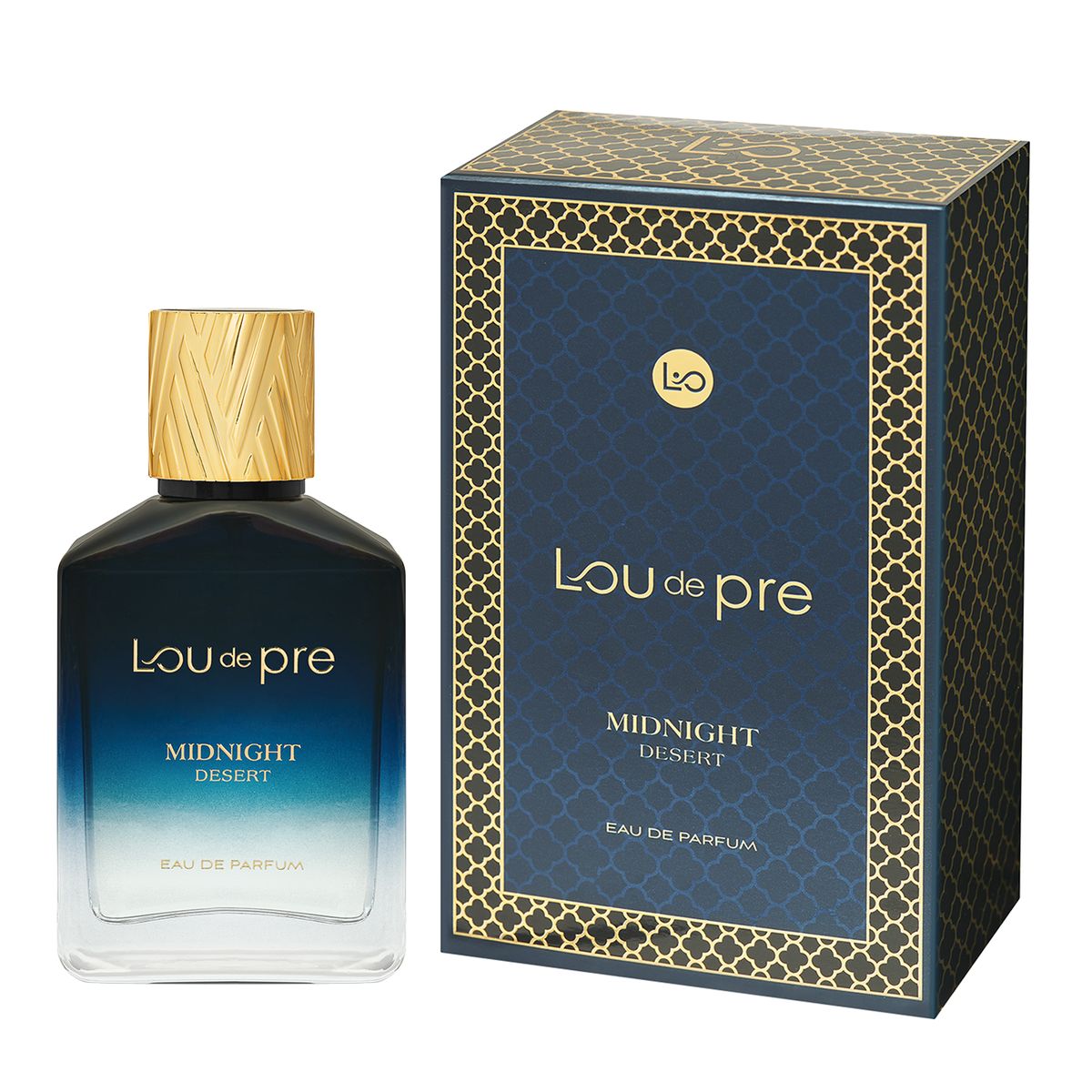 PERFUME EDP MASCULINO MIDNIGHT DESERT LOU DE PRE 90ML