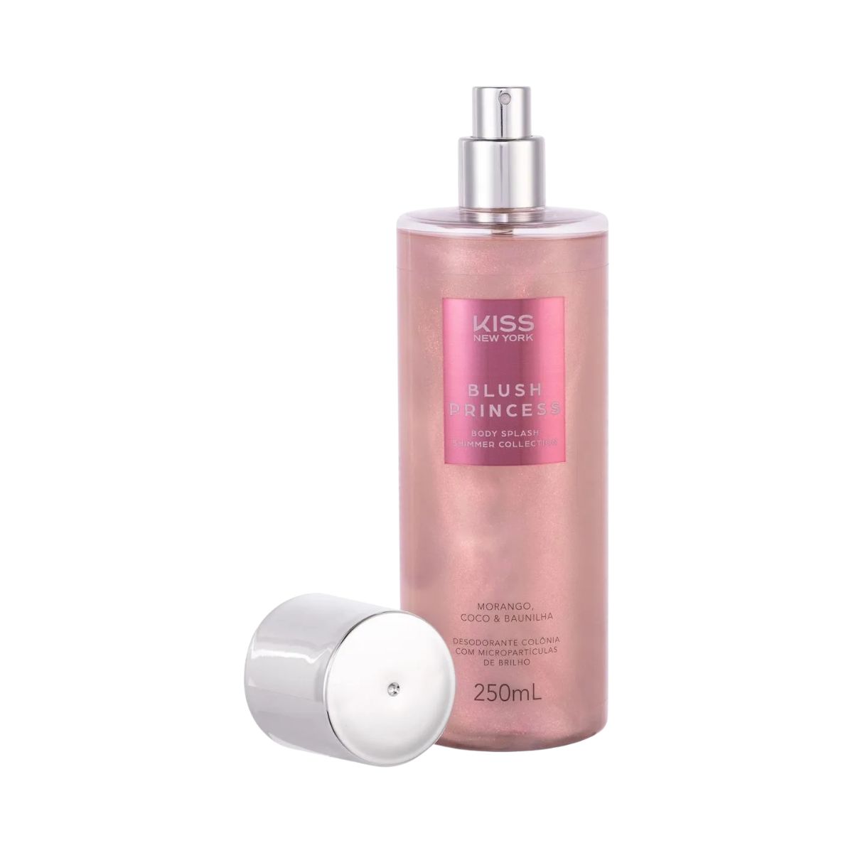 BODY SPLASH SHIMMER BLUSH PRINCESS KISS NEW YORK 250ML