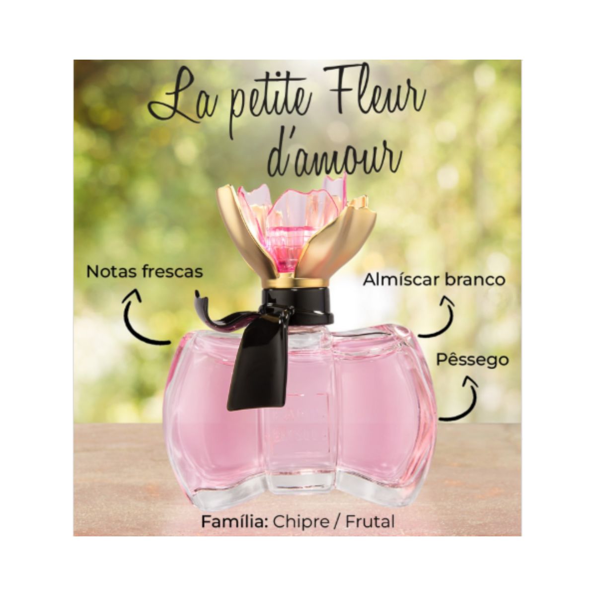 EDT PARIS ELYSEES FEMININO LA PETITE FLEUR DAMOUR 100ML